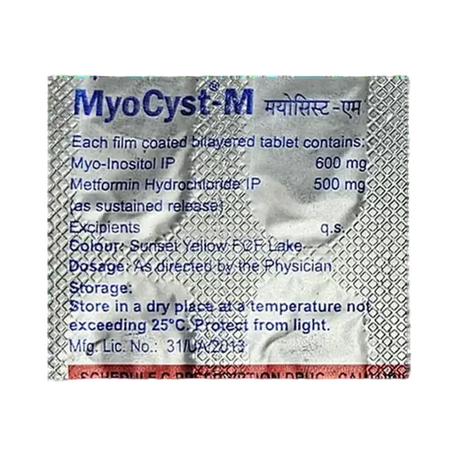 myocyst m tablet 10's